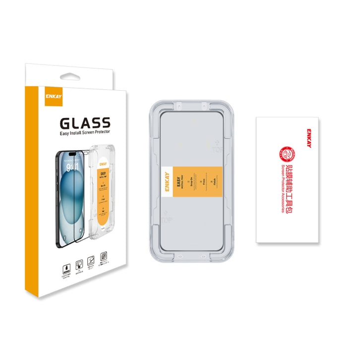 ENKAY Película de vidrio completa de silicio con alto contenido de alúmina de fácil instalación, For Redmi 15a 5G, For Redmi Note 15 Pro 5G Global 163.6mm, For Xiaomi 15T Pro, For Xiaomi 15T, For Redmi 13X, For Redmi A5 4G 171.7mm, For Redmi Note 14S 4...