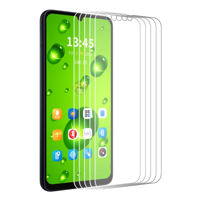 5 piezas ENKAY 9H Big Arc Edge película de vidrio templado de alto aluminio y silicio, For Redmi Note 15 Pro 5G Global 163.6mm, For Redmi 15 5G Global / 4G SEA 169.5mm, For Redmi 15 4G / 5G EU 171mm, For Redmi 15C Global 171mm / Poco C85               ...