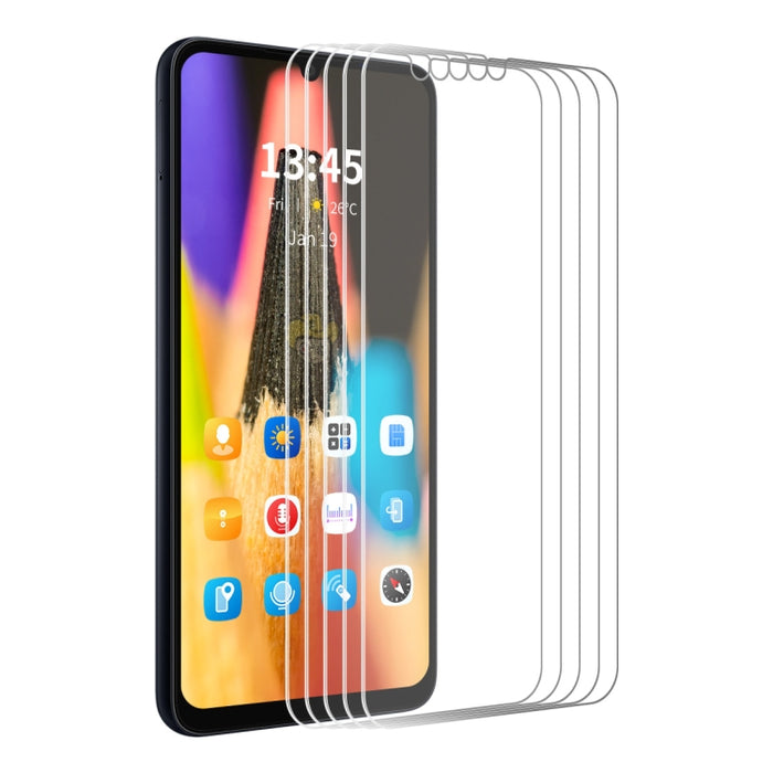 5 piezas ENKAY 9H Big Arc Edge película de vidrio templado de alto aluminio y silicio, For Redmi Note 15 Pro 5G Global 163.6mm, For Redmi 15 5G Global / 4G SEA 169.5mm, For Redmi 15 4G / 5G EU 171mm, For Redmi 15C Global 171mm / Poco C85               ...