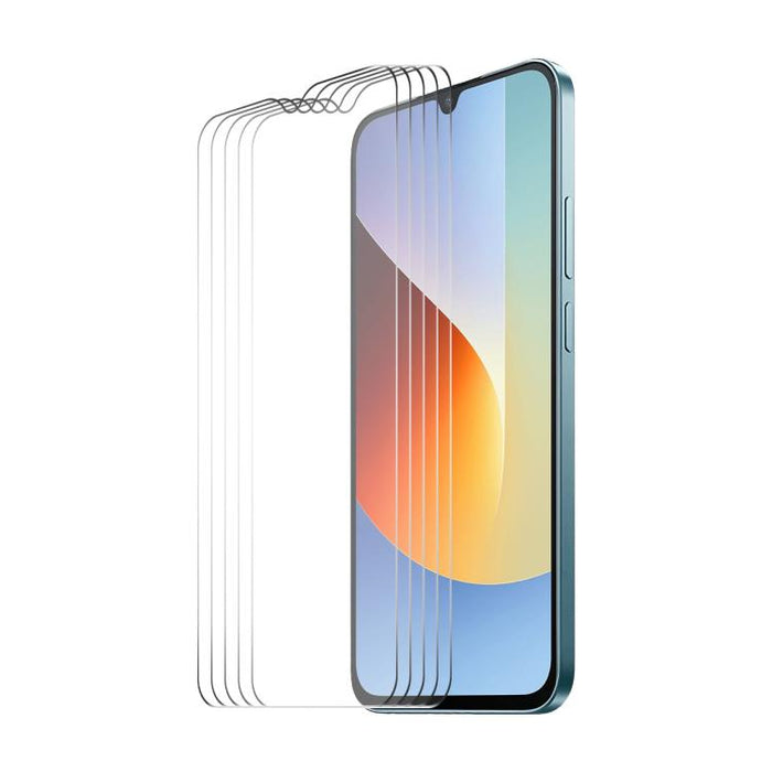 5 piezas ENKAY 9H Big Arc Edge película de vidrio templado de alto aluminio y silicio, For Redmi Note 15 Pro 5G Global 163.6mm, For Redmi 15 5G Global / 4G SEA 169.5mm, For Redmi 15 4G / 5G EU 171mm, For Redmi 15C Global 171mm / Poco C85               ...