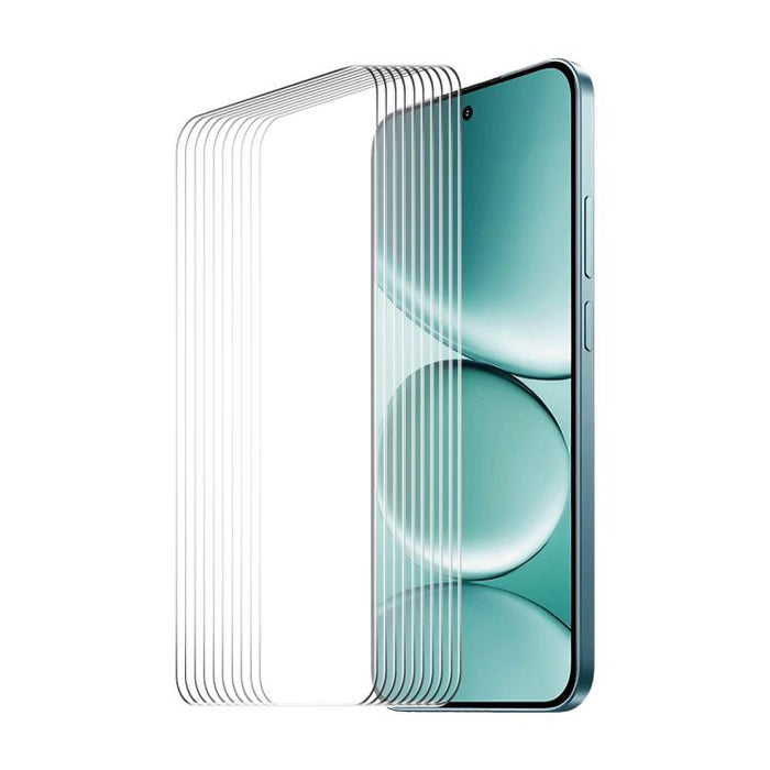 10 piezas ENKAY 9H Big Arc Edge película de vidrio templado de alto aluminio y silicio, For Redmi Note 15 Pro 5G Global 163.6mm, For Redmi 15 5G Global / 4G SEA 169.5mm, For Redmi 15 4G / 5G EU 171mm, For Redmi 15C Global 171.5mm / Poco C85            ...
