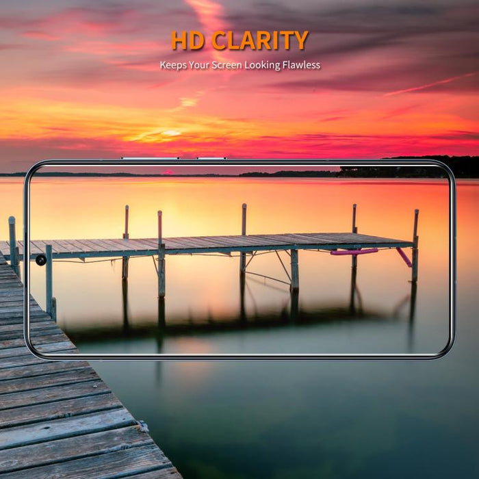 10 piezas ENKAY 9H Big Arc Edge película de vidrio templado de alto aluminio y silicio, For Redmi Note 15 Pro 5G Global 163.6mm, For Redmi 15 5G Global / 4G SEA 169.5mm, For Redmi 15 4G / 5G EU 171mm, For Redmi 15C Global 171.5mm / Poco C85            ...