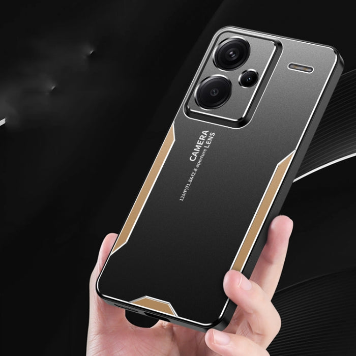 Caja híbrida del teléfono del metal de TPU de la serie Blade, For Xiaomi Redmi Note 13 Pro+, For Xiaomi Redmi K60 Ultra, For Xiaomi Redmi K70 Pro, For Xiaomi Redmi Note 12R, For Xiaomi Redmi K70, For Xiaomi Redmi Note 12T Pro, For Redmi Note 12 4G Glob...