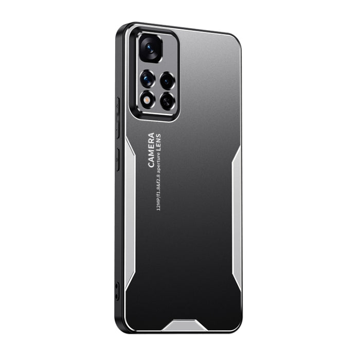 Caja híbrida del teléfono del metal de TPU de la serie Blade, For Xiaomi Redmi Note 13 Pro+, For Xiaomi Redmi K60 Ultra, For Xiaomi Redmi K70 Pro, For Xiaomi Redmi Note 12R, For Xiaomi Redmi K70, For Xiaomi Redmi Note 12T Pro, For Redmi Note 12 4G Glob...