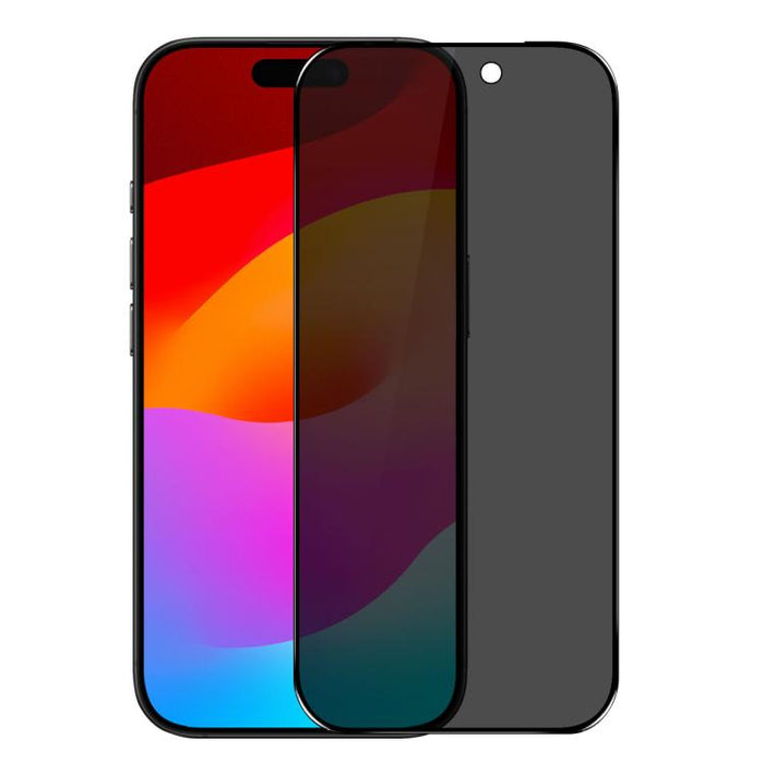 NORTHJO A++ Película de vidrio templado con impresión de seda con pegamento completo de privacidad de 28 grados, For iPhone 17 Pro Max, For iPhone 17 Pro, For iPhone 17, For iPhone Air, For iPhone 16e, For iPhone 16 Pro Max, For iPhone 16 Pro          ...