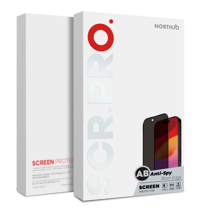NORTHJO A++ Película de vidrio templado con impresión de seda con pegamento completo de privacidad de 28 grados, For iPhone 17 Pro Max, For iPhone 17 Pro, For iPhone 17, For iPhone Air, For iPhone 16e, For iPhone 16 Pro Max, For iPhone 16 Pro          ...