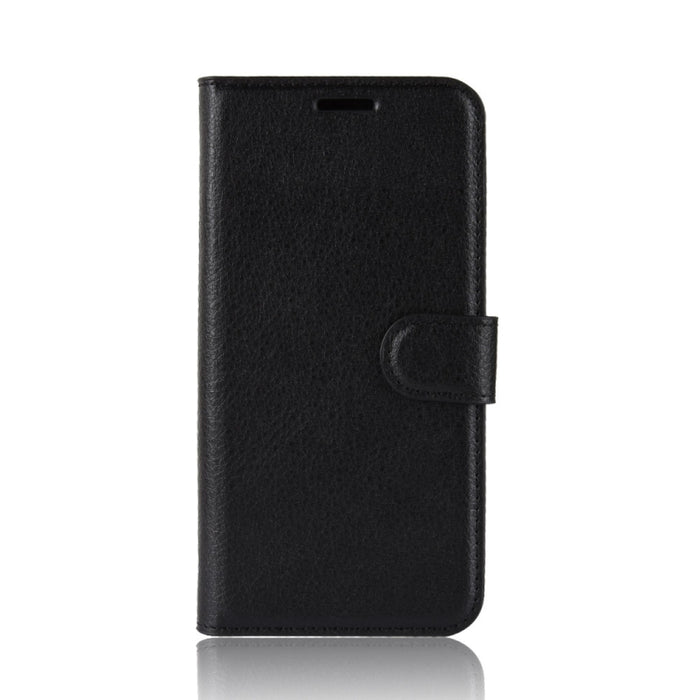 Estuche de cuero con tapa horizontal con textura Litchi para iPhone XIR 2019, con billetera y soporte y ranuras para tarjetas, For iPhone 11, For XIR 2019