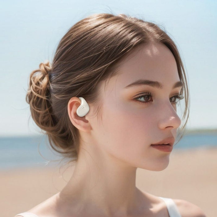 Auriculares inalámbricos S200 Auriculares Bluetooth 5.3 Auriculares deportivos con micrófono Gancho para la oreja Auriculares intrauditivos impermeables Auriculares con pantalla LED