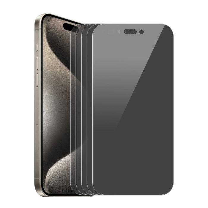 Película de vidrio templado ENKAY Hat-Prince de 28 grados para privacidad y antiespionaje, 5 unidades, For iPhone 17 Pro Max, For iPhone 17 Pro, For iPhone 17, For iPhone Air, For iPhone 16 Pro Max, For iPhone 16 Pro, For iPhone 16 Plus, For iPhone 16 ...