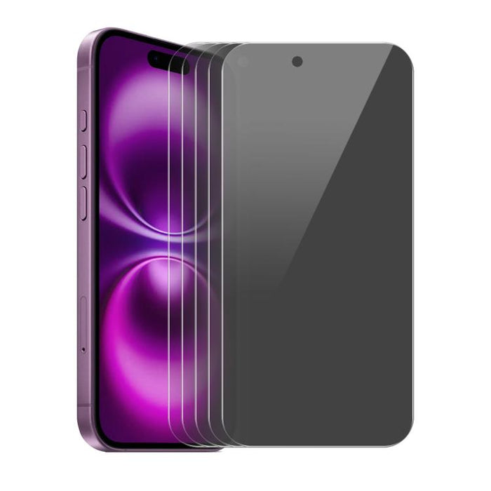 Película de vidrio templado ENKAY Hat-Prince de 28 grados para privacidad y antiespionaje, 5 unidades, For iPhone 17 Pro Max, For iPhone 17 Pro, For iPhone 17, For iPhone Air, For iPhone 16 Pro Max, For iPhone 16 Pro, For iPhone 16 Plus, For iPhone 16 ...