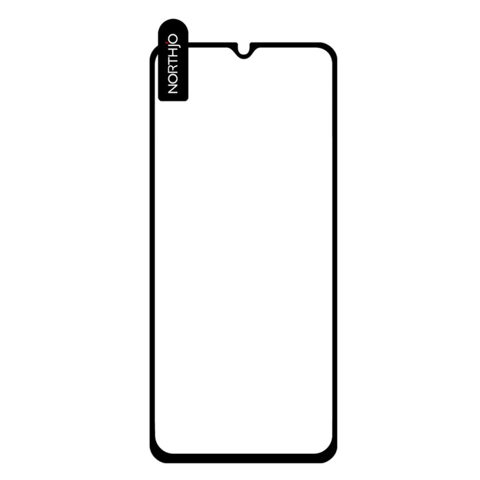 Película de vidrio templado con impresión de seda con pegamento completo y pantalla NORTHJO A++, For Xiaomi Redmi 14C 4G / 14R 5G / A3 Pro 4G, For Xiaomi Redmi Note 14 5G, For Xiaomi 14T / 14T Pro 5G