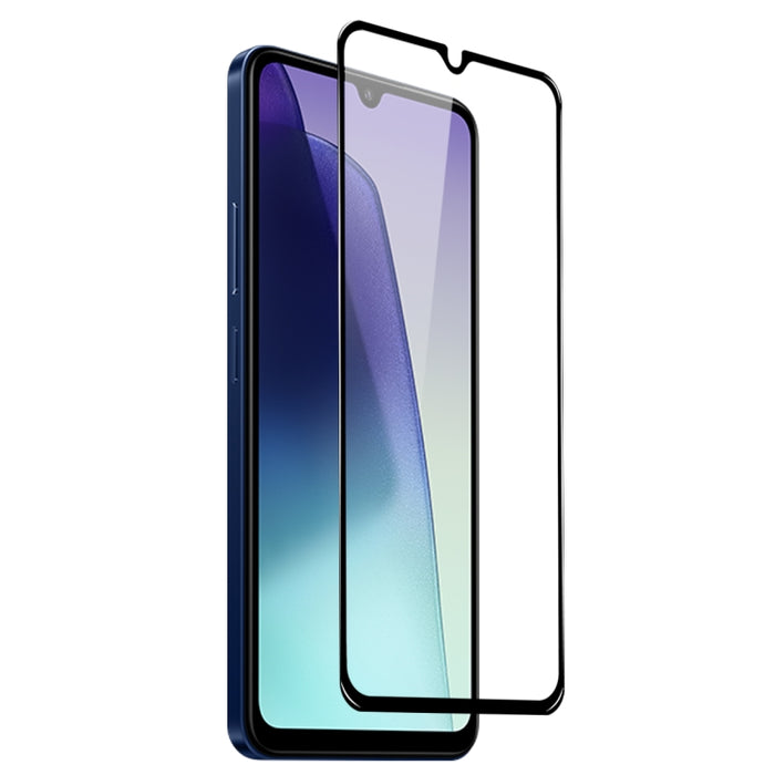 Película de vidrio templado con impresión de seda con pegamento completo y pantalla NORTHJO A++, For Xiaomi Redmi 14C 4G / 14R 5G / A3 Pro 4G, For Xiaomi Redmi Note 14 5G, For Xiaomi 14T / 14T Pro 5G