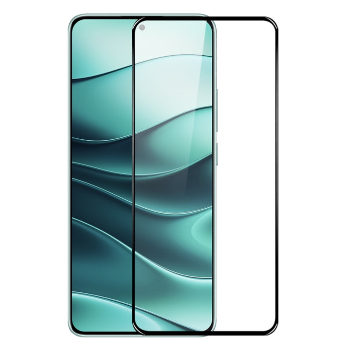 Película de vidrio templado con impresión de seda con pegamento completo y pantalla NORTHJO A++, For Xiaomi Redmi 14C 4G / 14R 5G / A3 Pro 4G, For Xiaomi Redmi Note 14 5G, For Xiaomi 14T / 14T Pro 5G