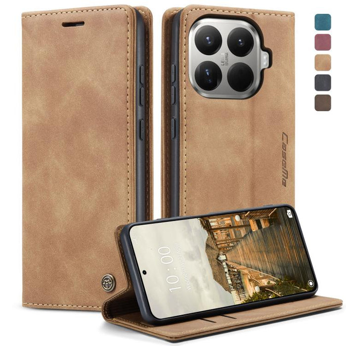 Funda de cuero para teléfono con tapa horizontal multifuncional CaseMe 013, For Xiaomi 17T 5G, For Xiaomi 17 Ultra, For Redmi Note 15 Pro 4G Global 163.2mm, For Redmi Note 15 Pro 5G Global 163.6mm, For Xiaomi 17, For Xiaomi 15T Pro, For Xiaomi 15T     ...