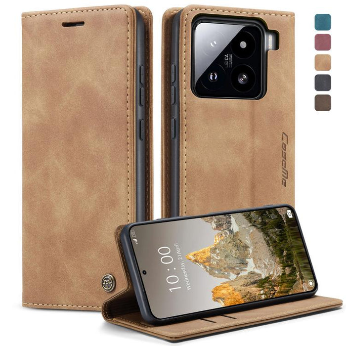 Funda de cuero para teléfono con tapa horizontal multifuncional CaseMe 013, For Xiaomi 17T 5G, For Xiaomi 17 Ultra, For Redmi Note 15 Pro 4G Global 163.2mm, For Redmi Note 15 Pro 5G Global 163.6mm, For Xiaomi 17, For Xiaomi 15T Pro, For Xiaomi 15T     ...