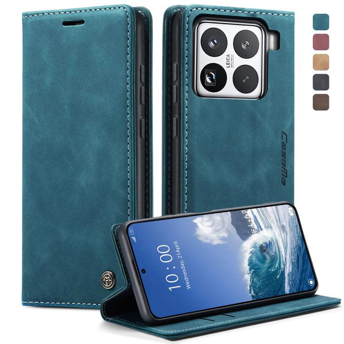 Funda de cuero para teléfono con tapa horizontal multifuncional CaseMe 013, For Xiaomi 17T 5G, For Xiaomi 17 Ultra, For Redmi Note 15 Pro 4G Global 163.2mm, For Redmi Note 15 Pro 5G Global 163.6mm, For Xiaomi 17, For Xiaomi 15T Pro, For Xiaomi 15T     ...