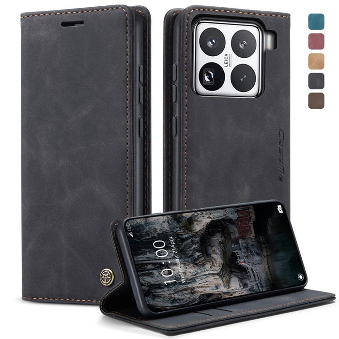 Funda de cuero para teléfono con tapa horizontal multifuncional CaseMe 013, For Xiaomi 17T 5G, For Xiaomi 17 Ultra, For Redmi Note 15 Pro 4G Global 163.2mm, For Redmi Note 15 Pro 5G Global 163.6mm, For Xiaomi 17, For Xiaomi 15T Pro, For Xiaomi 15T     ...