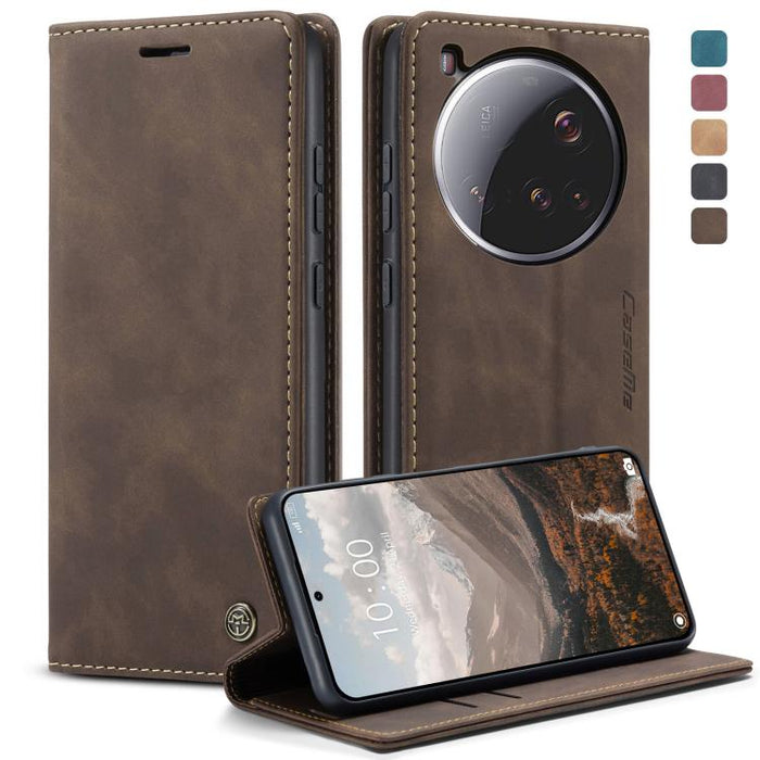 Funda de cuero para teléfono con tapa horizontal multifuncional CaseMe 013, For Xiaomi 17T 5G, For Xiaomi 17 Ultra, For Redmi Note 15 Pro 4G Global 163.2mm, For Redmi Note 15 Pro 5G Global 163.6mm, For Xiaomi 17, For Xiaomi 15T Pro, For Xiaomi 15T     ...