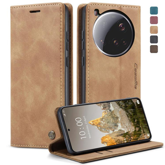 Funda de cuero para teléfono con tapa horizontal multifuncional CaseMe 013, For Xiaomi 17T 5G, For Xiaomi 17 Ultra, For Redmi Note 15 Pro 4G Global 163.2mm, For Redmi Note 15 Pro 5G Global 163.6mm, For Xiaomi 17, For Xiaomi 15T Pro, For Xiaomi 15T     ...