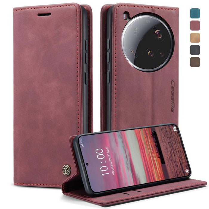 Funda de cuero para teléfono con tapa horizontal multifuncional CaseMe 013, For Xiaomi 17T 5G, For Xiaomi 17 Ultra, For Redmi Note 15 Pro 4G Global 163.2mm, For Redmi Note 15 Pro 5G Global 163.6mm, For Xiaomi 17, For Xiaomi 15T Pro, For Xiaomi 15T     ...