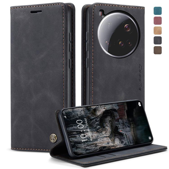 Funda de cuero para teléfono con tapa horizontal multifuncional CaseMe 013, For Xiaomi 17T 5G, For Xiaomi 17 Ultra, For Redmi Note 15 Pro 4G Global 163.2mm, For Redmi Note 15 Pro 5G Global 163.6mm, For Xiaomi 17, For Xiaomi 15T Pro, For Xiaomi 15T     ...