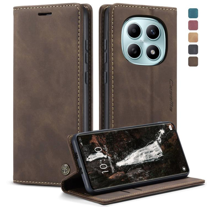 Funda de cuero para teléfono con tapa horizontal multifuncional CaseMe 013, For Xiaomi 17T 5G, For Xiaomi 17 Ultra, For Redmi Note 15 Pro 4G Global 163.2mm, For Redmi Note 15 Pro 5G Global 163.6mm, For Xiaomi 17, For Xiaomi 15T Pro, For Xiaomi 15T     ...
