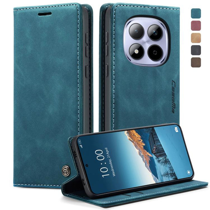 Funda de cuero para teléfono con tapa horizontal multifuncional CaseMe 013, For Xiaomi 17T 5G, For Xiaomi 17 Ultra, For Redmi Note 15 Pro 4G Global 163.2mm, For Redmi Note 15 Pro 5G Global 163.6mm, For Xiaomi 17, For Xiaomi 15T Pro, For Xiaomi 15T     ...