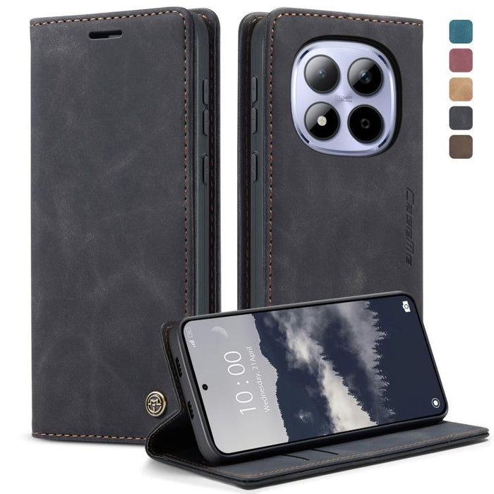 Funda de cuero para teléfono con tapa horizontal multifuncional CaseMe 013, For Xiaomi 17T 5G, For Xiaomi 17 Ultra, For Redmi Note 15 Pro 4G Global 163.2mm, For Redmi Note 15 Pro 5G Global 163.6mm, For Xiaomi 17, For Xiaomi 15T Pro, For Xiaomi 15T     ...