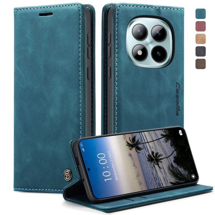 Funda de cuero para teléfono con tapa horizontal multifuncional CaseMe 013, For Xiaomi 17T 5G, For Xiaomi 17 Ultra, For Redmi Note 15 Pro 4G Global 163.2mm, For Redmi Note 15 Pro 5G Global 163.6mm, For Xiaomi 17, For Xiaomi 15T Pro, For Xiaomi 15T     ...