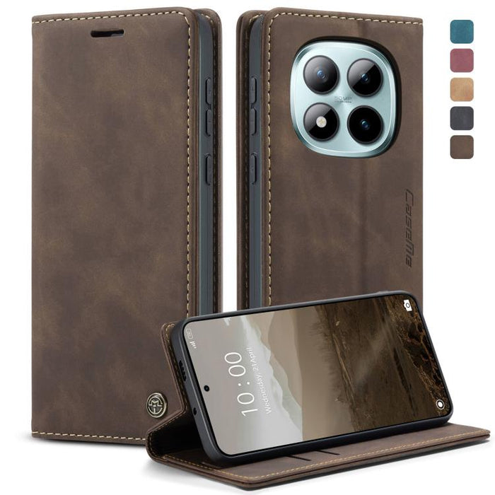 Funda de cuero para teléfono con tapa horizontal multifuncional CaseMe 013, For Xiaomi 17T 5G, For Xiaomi 17 Ultra, For Redmi Note 15 Pro 4G Global 163.2mm, For Redmi Note 15 Pro 5G Global 163.6mm, For Xiaomi 17, For Xiaomi 15T Pro, For Xiaomi 15T     ...