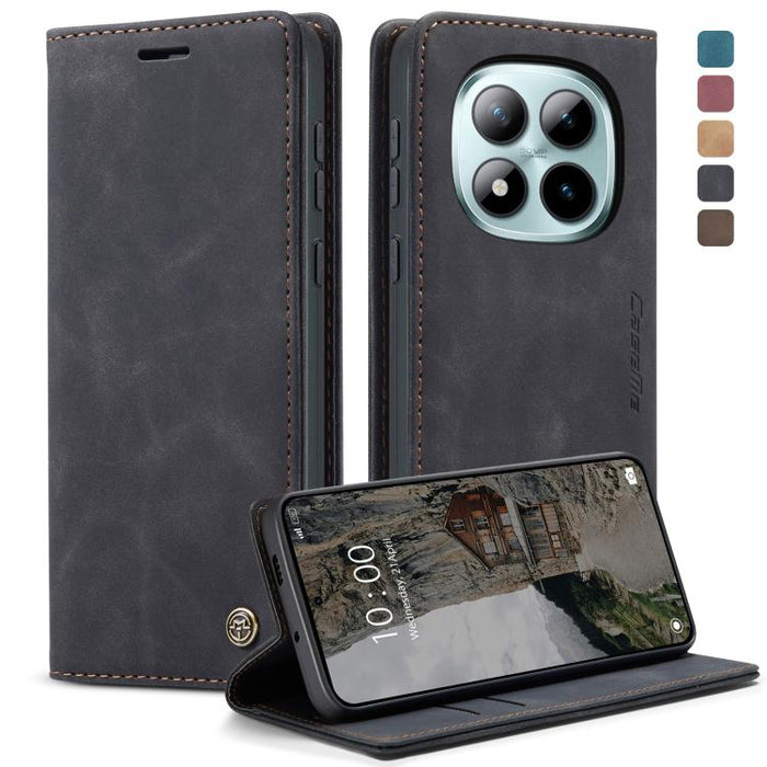 Funda de cuero para teléfono con tapa horizontal multifuncional CaseMe 013, For Xiaomi 17T 5G, For Xiaomi 17 Ultra, For Redmi Note 15 Pro 4G Global 163.2mm, For Redmi Note 15 Pro 5G Global 163.6mm, For Xiaomi 17, For Xiaomi 15T Pro, For Xiaomi 15T     ...