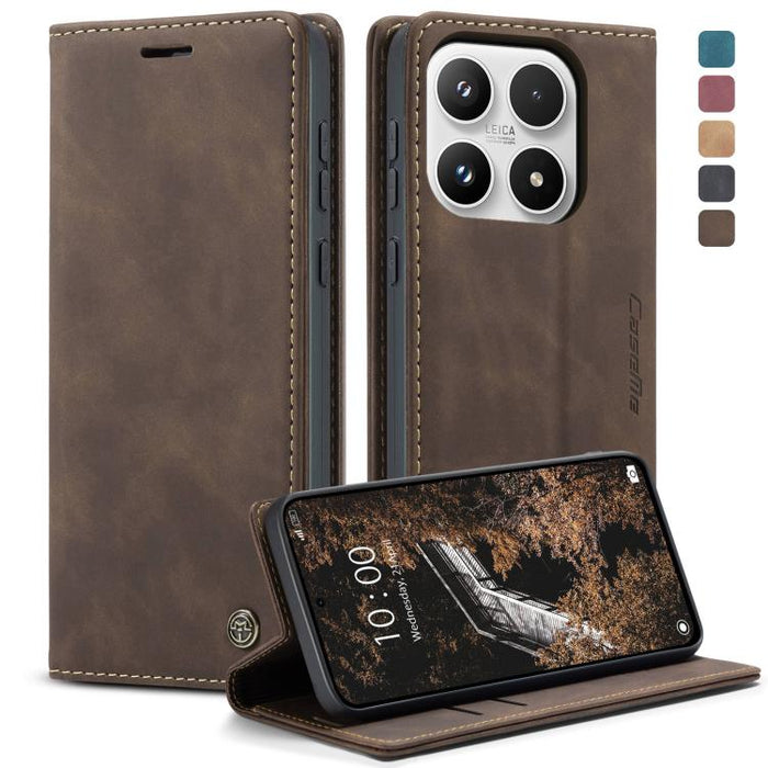 Funda de cuero para teléfono con tapa horizontal multifuncional CaseMe 013, For Xiaomi 17T 5G, For Xiaomi 17 Ultra, For Redmi Note 15 Pro 4G Global 163.2mm, For Redmi Note 15 Pro 5G Global 163.6mm, For Xiaomi 17, For Xiaomi 15T Pro, For Xiaomi 15T     ...