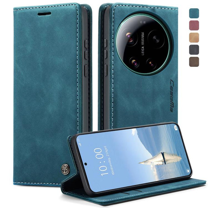 Funda de cuero para teléfono con tapa horizontal multifuncional CaseMe 013, For Xiaomi 17T 5G, For Xiaomi 17 Ultra, For Redmi Note 15 Pro 4G Global 163.2mm, For Redmi Note 15 Pro 5G Global 163.6mm, For Xiaomi 17, For Xiaomi 15T Pro, For Xiaomi 15T     ...