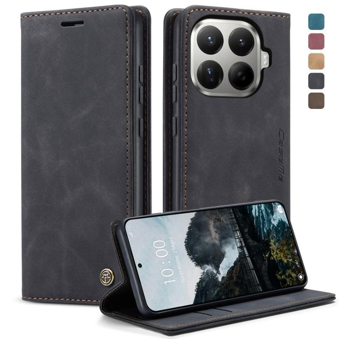 Funda de cuero para teléfono con tapa horizontal multifuncional CaseMe 013, For Xiaomi 17T 5G, For Xiaomi 17 Ultra, For Redmi Note 15 Pro 4G Global 163.2mm, For Redmi Note 15 Pro 5G Global 163.6mm, For Xiaomi 17, For Xiaomi 15T Pro, For Xiaomi 15T     ...
