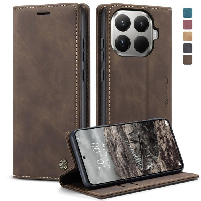 Funda de cuero para teléfono con tapa horizontal multifuncional CaseMe 013, For Xiaomi 17T 5G, For Xiaomi 17 Ultra, For Redmi Note 15 Pro 4G Global 163.2mm, For Redmi Note 15 Pro 5G Global 163.6mm, For Xiaomi 17, For Xiaomi 15T Pro, For Xiaomi 15T     ...