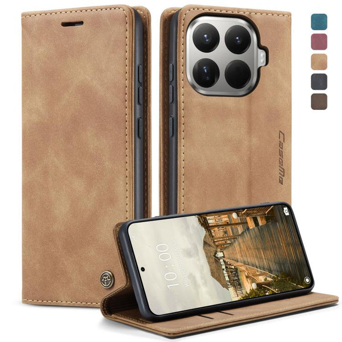 Funda de cuero para teléfono con tapa horizontal multifuncional CaseMe 013, For Xiaomi 17T 5G, For Xiaomi 17 Ultra, For Redmi Note 15 Pro 4G Global 163.2mm, For Redmi Note 15 Pro 5G Global 163.6mm, For Xiaomi 17, For Xiaomi 15T Pro, For Xiaomi 15T     ...