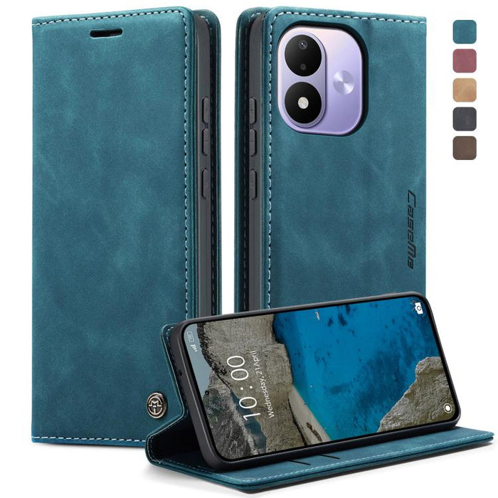 Funda de cuero para teléfono con tapa horizontal multifuncional CaseMe 013, For Redmi Note 17 4G / 5G Global 169.7mm, For Redmi Note 17 Pro Max Global 163.4mm, For Redmi Note 17 Pro 5G Global 163.5mm, For Xiaomi 17T Pro 5G, For Xiaomi 17T 5G           ...