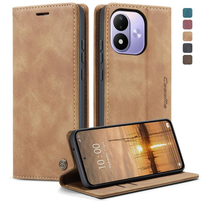 Funda de cuero para teléfono con tapa horizontal multifuncional CaseMe 013, For Redmi Note 17 4G / 5G Global 169.7mm, For Redmi Note 17 Pro Max Global 163.4mm, For Redmi Note 17 Pro 5G Global 163.5mm, For Xiaomi 17T Pro 5G, For Xiaomi 17T 5G           ...