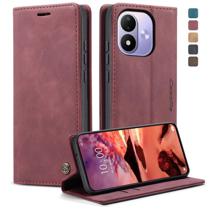 Funda de cuero para teléfono con tapa horizontal multifuncional CaseMe 013, For Redmi Note 17 4G / 5G Global 169.7mm, For Redmi Note 17 Pro Max Global 163.4mm, For Redmi Note 17 Pro 5G Global 163.5mm, For Xiaomi 17T Pro 5G, For Xiaomi 17T 5G           ...