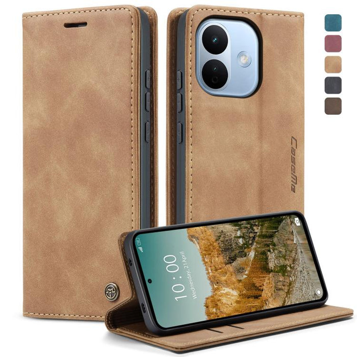Funda de cuero para teléfono con tapa horizontal multifuncional CaseMe 013, For Redmi Note 17 4G / 5G Global 169.7mm, For Redmi Note 17 Pro Max Global 163.4mm, For Redmi Note 17 Pro 5G Global 163.5mm, For Xiaomi 17T Pro 5G, For Xiaomi 17T 5G           ...