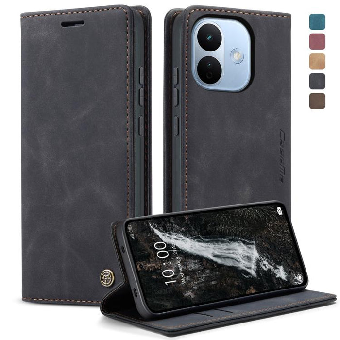 Funda de cuero para teléfono con tapa horizontal multifuncional CaseMe 013, For Redmi Note 17 4G / 5G Global 169.7mm, For Redmi Note 17 Pro Max Global 163.4mm, For Redmi Note 17 Pro 5G Global 163.5mm, For Xiaomi 17T Pro 5G, For Xiaomi 17T 5G           ...