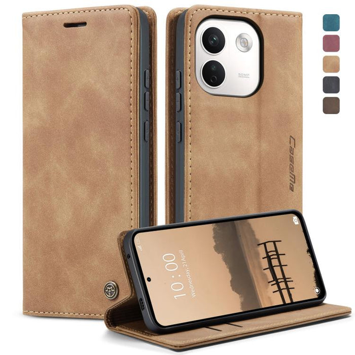 Funda de cuero para teléfono con tapa horizontal multifuncional CaseMe 013, For Redmi Note 17 4G / 5G Global 169.7mm, For Redmi Note 17 Pro Max Global 163.4mm, For Redmi Note 17 Pro 5G Global 163.5mm, For Xiaomi 17T Pro 5G, For Xiaomi 17T 5G           ...