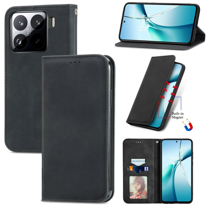Funda de cuero para teléfono con tapa magnética y tacto retro, For Xiaomi Poco X8 Pro Max 5G, For Xiaomi Poco X8 Pro 5G, For Redmi Turbo 5 Max 5G, For Redmi Turbo 5 5G, For Xiaomi 17 Pro Max, For Xiaomi 17 Pro, For Xiaomi 17, For Xiaomi Poco M7 4G 169m...
