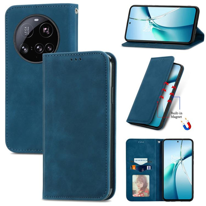 Funda de cuero para teléfono con tapa magnética y tacto retro, For Xiaomi Poco X8 Pro Max 5G, For Xiaomi Poco X8 Pro 5G, For Redmi Turbo 5 Max 5G, For Redmi Turbo 5 5G, For Xiaomi 17 Pro Max, For Xiaomi 17 Pro, For Xiaomi 17, For Xiaomi Poco M7 4G 169m...