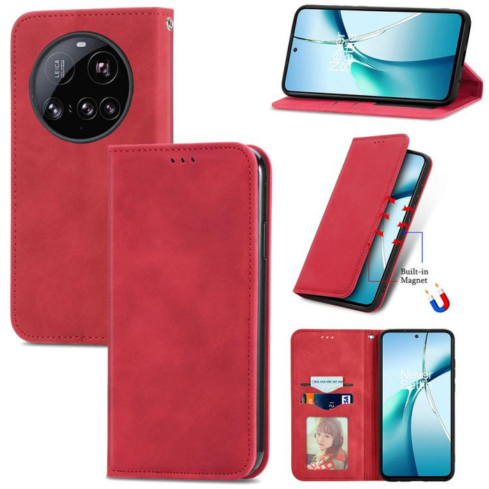 Funda de cuero para teléfono con tapa magnética y tacto retro, For Xiaomi Poco X8 Pro Max 5G, For Xiaomi Poco X8 Pro 5G, For Redmi Turbo 5 Max 5G, For Redmi Turbo 5 5G, For Xiaomi 17 Pro Max, For Xiaomi 17 Pro, For Xiaomi 17, For Xiaomi Poco M7 4G 169m...