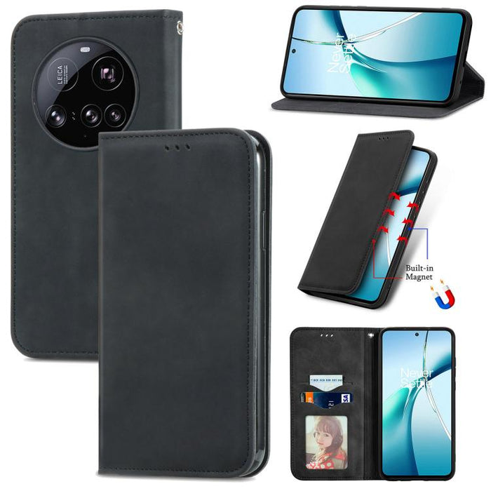 Funda de cuero para teléfono con tapa magnética y tacto retro, For Xiaomi Poco X8 Pro Max 5G, For Xiaomi Poco X8 Pro 5G, For Redmi Turbo 5 Max 5G, For Redmi Turbo 5 5G, For Xiaomi 17 Pro Max, For Xiaomi 17 Pro, For Xiaomi 17, For Xiaomi Poco M7 4G 169m...