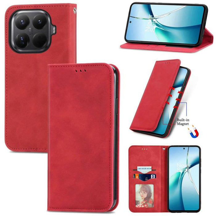 Funda de cuero para teléfono con tapa magnética y tacto retro, For Xiaomi Poco X8 Pro Max 5G, For Xiaomi Poco X8 Pro 5G, For Redmi Turbo 5 Max 5G, For Redmi Turbo 5 5G, For Xiaomi 17 Pro Max, For Xiaomi 17 Pro, For Xiaomi 17, For Xiaomi Poco M7 4G 169m...