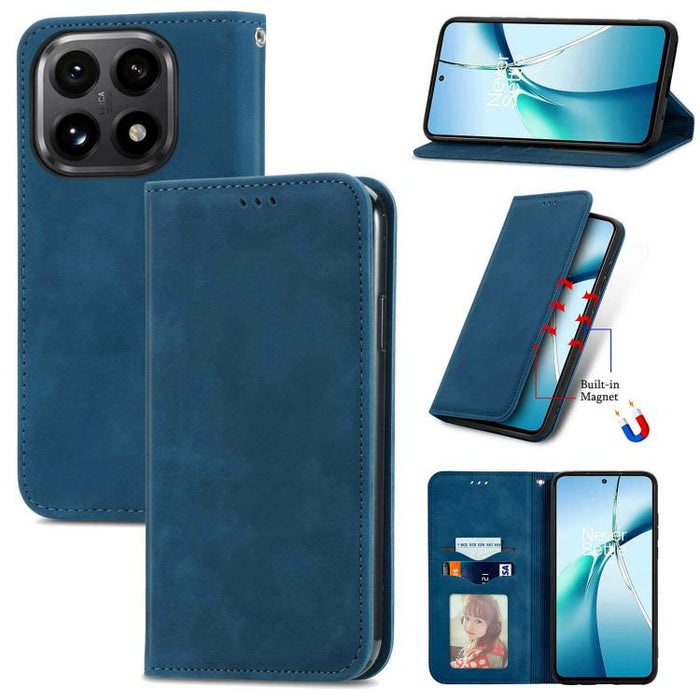 Funda de cuero para teléfono con tapa magnética y tacto retro, For Xiaomi Poco X8 Pro Max 5G, For Xiaomi Poco X8 Pro 5G, For Redmi Turbo 5 Max 5G, For Redmi Turbo 5 5G, For Xiaomi 17 Pro Max, For Xiaomi 17 Pro, For Xiaomi 17, For Xiaomi Poco M7 4G 169m...