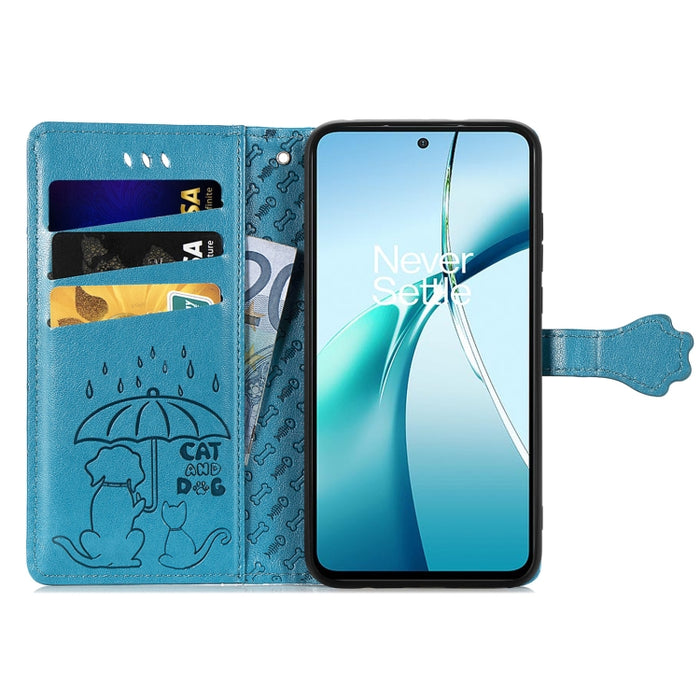 Funda de cuero para teléfono con estampado de gato y perro, For Xiaomi 15, For Xiaomi Redmi Note 14 5G, For Xiaomi Redmi Note 14 Pro+ 5G, For Xiaomi Redmi Note 14 Pro 5G, For Redmi 15C 5G / 4G Global 171mm