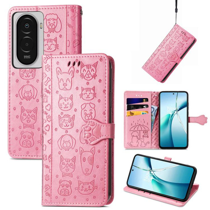 Funda de cuero para teléfono con estampado de gato y perro, For Xiaomi Poco X8 Pro Max 5G, For Xiaomi Poco X8 Pro 5G, For Redmi Turbo 5 Max 5G, For Redmi Turbo 5 5G, For Xiaomi 17 Pro Max, For Xiaomi 17 Pro, For Xiaomi 17, For Xiaomi Poco M7 4G 169mm  ...